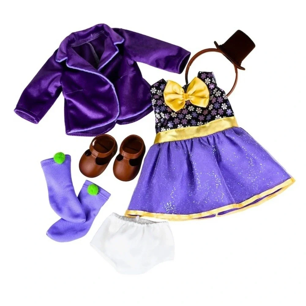 My Life As Willy Wonka and the Chocolate Factory 18 inch Doll 11 Piece Set New - Picture 3 of 6